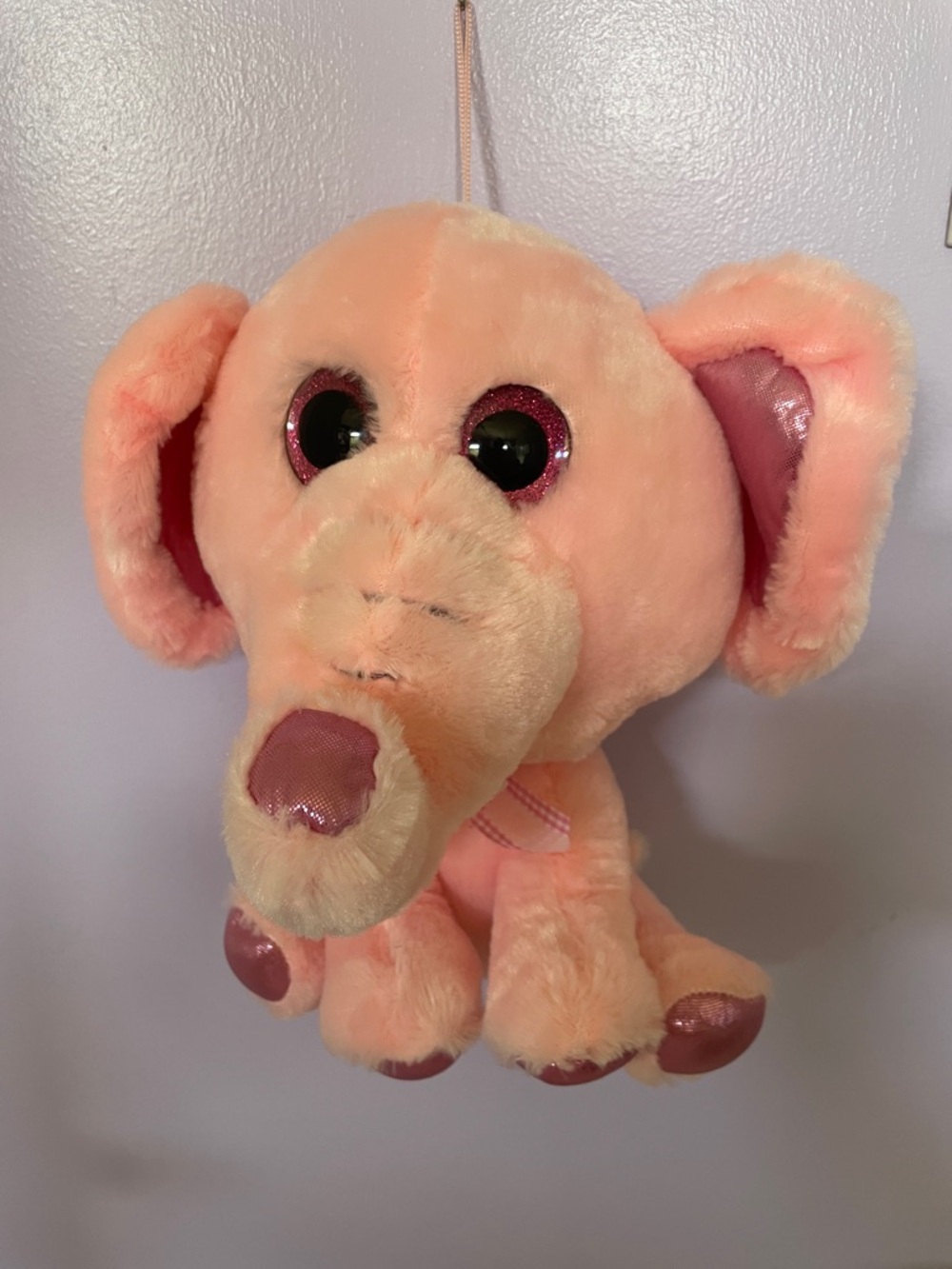 Plush Pink Elephant Stuffed Toy
